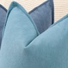 Madizz Set of 2 Simple Chenille Cushion Covers, Soft Decorative