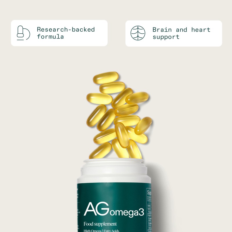 AG1 Omega 3 Fish Oil Supplement Softgel Capsules | EPA