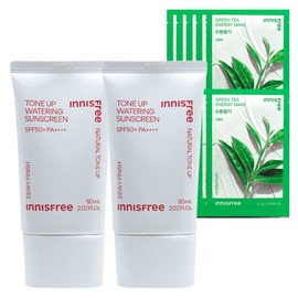 Innisfree Tone-Up Watering Sunscreen 2pcs+ / 이니스프리 톤업 워터링 선스크린 2개+