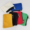 1 Pack Canvas Coin Purse, 3.1x5.1 Inch Small Organizer Bags
