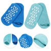 Baluue 2pairs Moisturizing Gel Socks for Women Foot for Spa