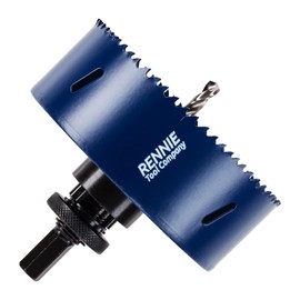 114mm Hole Saw Bi-Metal With Arbor And Pilot Drill For Drilling/Cutting Wood, Plastic, Metal Sheet, Stainless Steel, Pipes, Drywall, Circular Holesaw Set M35 5% Cobalt Bi Metal Hole Cutter