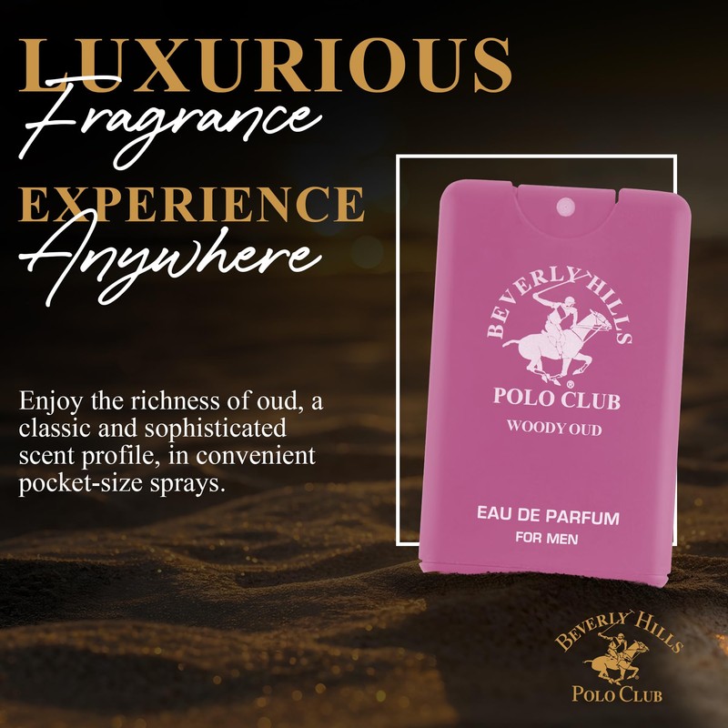 Beverly Hills Polo Club BHPC Men's Oud Collection 3PC Pocket