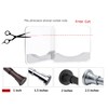 BRIOFOX Adhesive Shower Curtain Rod Holder | No Drilling |