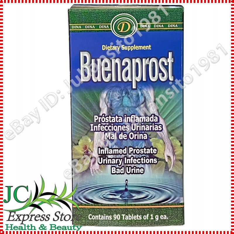 Dina BUENAPROST INFLAMED PROSTATE URINARY INFECTIONS BAD URINE 90 TABLETS