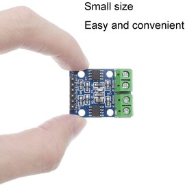 Youmile 2 pieces HG7881 800 mA dual DC motor driver controller board with DuPont cable for simultaneous drive of 2 DC motors or 1 4-wire 2-phase stepper motor