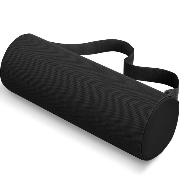CushZone Seat Cushion, Lumbar Roll Support Pillow for Office Chair,