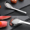 3 Pcs Caviar Spoon Spherification Spoons Stainless Steel Caviar Spoons