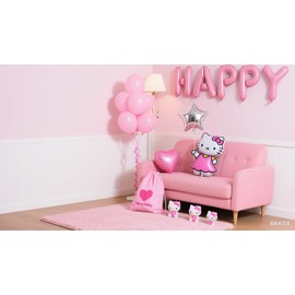 Kitty Birthday Decorations Party Supplies | Cute Pink Party Supplies Balloons Banner | Colorful Party Decor for Girls and Toddlers