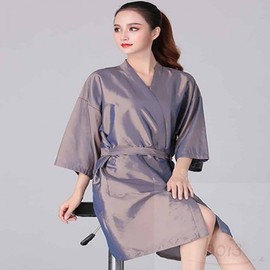 Hoi Beauty Gown Blue Massage Shop Gown Massage Gown
