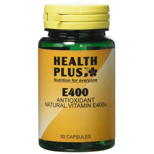 Health Plus E400 Vitamin E Supplement - 30 Capsules