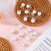 Isslly 16PCS Mini Pearl Hair Clips for Women, Elegant White