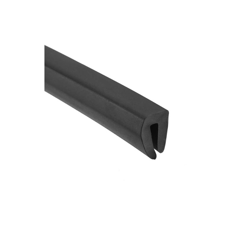 TA-VIGOR Edge Trim U Seal Black Rubber U Channel Edge