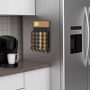 Escanver Porta 20 Capsulas Café K Cup Organizador Refrigerador Pared