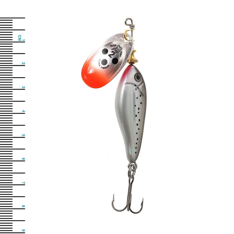 Blue Fox MINNOW SUPER VIBRAX FISHING LURE VMC HOOKS -