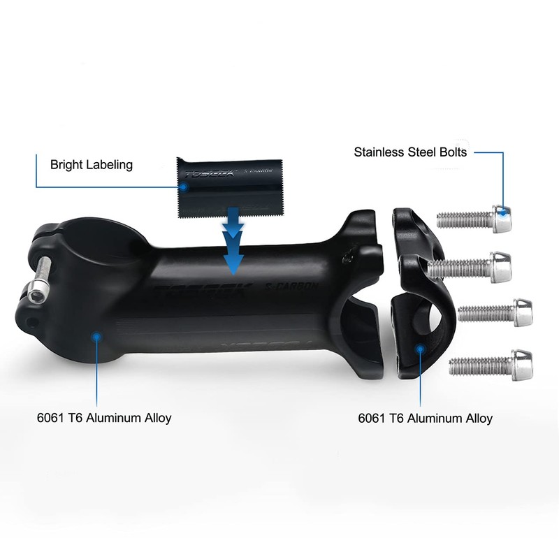 PLATT Bicycle Stem Handlebar Riser Extension Stem MTB Fork Shaft