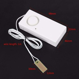 Water Leak Alarm Flood Level Bath Tub Sink Overflow Detector Sensor Home Garage Kitchen Security Alert