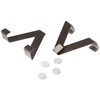 Home Fashion Haken-Set Easy-Fix ( 2er Set), 7 x 10