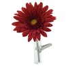 SANDINI Acrylic Car Vase with silk flower/cult flower in Fits
