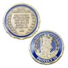 St Christopher Protect Us Challenge Coin,Prayer Commemorative Coin