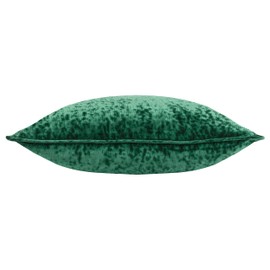 Paoletti Ripple Cushion Cover, Emerald, 50 x 50cm