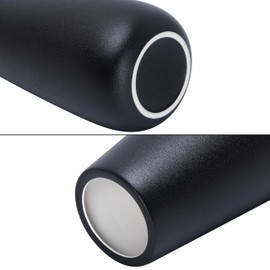 D'vine Dev 10 Inch Raven Grain Elegant Oval Ceramic Vase for Flowers, Home Décor Vase with Design Box, VS-LD-B-3