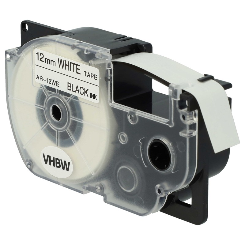 vhbw 3 x Label Tape Cassette Compatible with Casio KL-60,