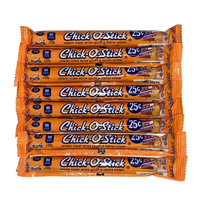 Chick O Stick Candy Bars | 8 Pack | Crunchy