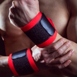 Health Golf Tennis Wrist Injury Prevention Strap Red