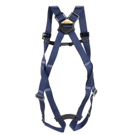 Toyo Safty FHN-111M-NY KARU HARNESS Harness (Harnesses Only) Medium Size Navy Full Harness Type, New Standard Compliant