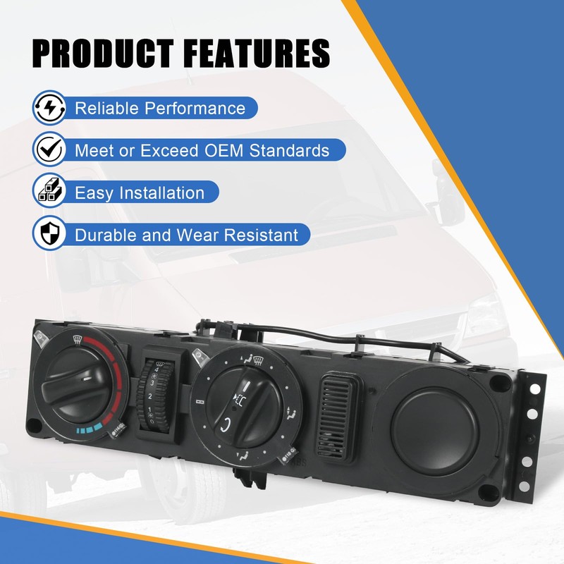 AC Heater Climate Control Compatible with 2003-2006 Dodge Sprinter 2500