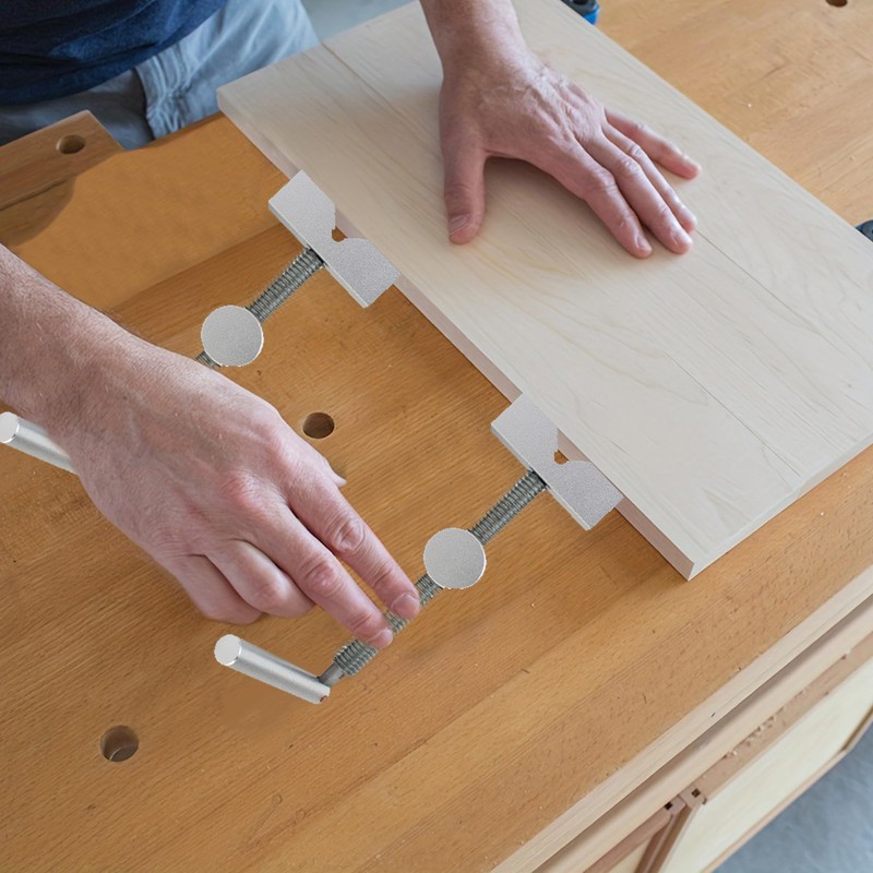 QXLXS 2 x Woodworking Bench Hooks, 20 mm Table Workbench