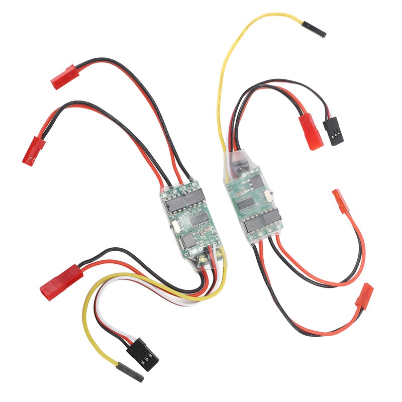 2PCS Brushed ESC Two Way Bidirectional Waterproof 5A Differential ESC