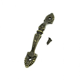 Imported Antique Handle Hardware for Furniture, Cabinets, Sink Doors (Screws Included) Handle Hardware 6ea