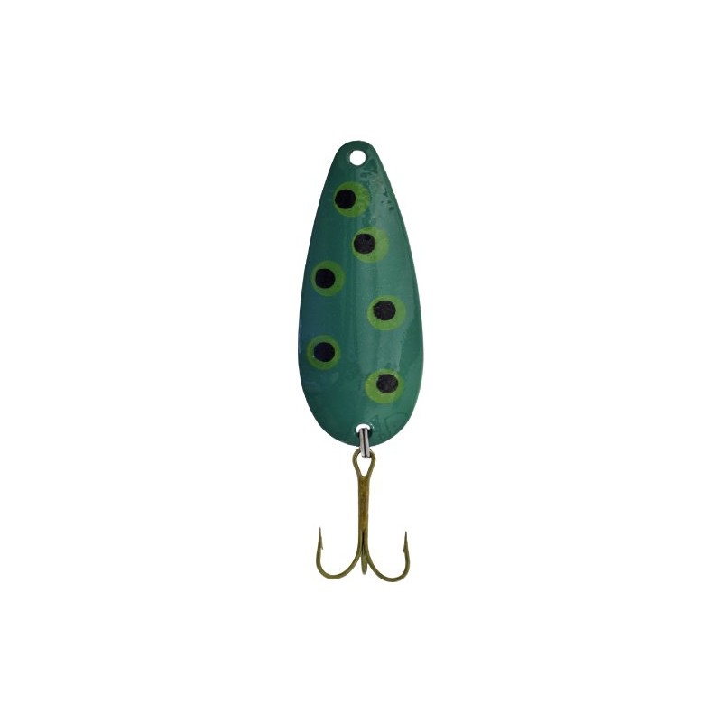 Sierra Spec Spoon Lure, Frog Cd, 7/8-Ounce
