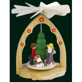 Richard Glaesser Miniature Pyramid Children and Pets | Warm Air Pyramid