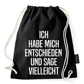 Sambosa, gym, sports bag with hipster quotes, black