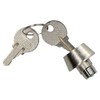 Trailer Hitch Security Lock for Knott Cast Couplings with 2