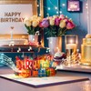 CNLITHEKA 3D Musical Birthday Cards Pop Up, Light & Music
