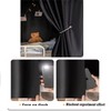 Qubanda Dorm Home Solid Thicken Bunk Blackout Bed Curtains Cloth
