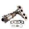 PHILTOP Front Catalytic Converter Kit Direct-Fit Replacement For 2006-2008 RAV4