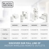 BLACK+DECKER Wireless Remote-Control Outlet Timers, Pack of 2 Grounded Outlets,