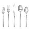 Fortessa Arezzo 18/10 Stainless Steel Flatware, Serving Spoon, 9.3", Brushed