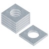 OTTFF 6 Pack 1-5/8" Square Washer Plate Fit 7/8" Bolt