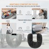2 Pack Stuffable Travel Neck Pillow – Adjustable, Velvet Stuffable