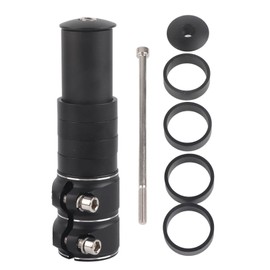 Elevador de Manillar Extensor de V¨¢stago de Bicicleta de Monta?a de Aleaci¨®n de Aluminio (Negro)