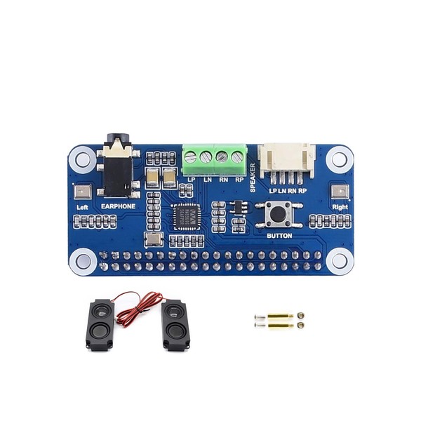 Coolwell WM8960 Audio Module Hi-Fi Sound Card HAT for Raspberry