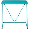 Urban Lifestyle Z-Shaped Student Desk, Aqua