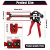 200ml Epoxy Gun Dual Component Professional Heavy-Duty Full Metal Caulking
