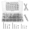FandWay 900Pcs Bolts and Nuts Set,M2 M2.5 M3 Countersunk Machine